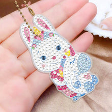 Load image into Gallery viewer, 5pcs Rabbit Double Sided Keychain