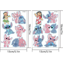 Load image into Gallery viewer, 2pcs DIY Diamond Painting Cartoon Stickers