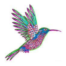 Load image into Gallery viewer, Hummingbird-Special Shaped Crystal Diamond Painting-30*30cm