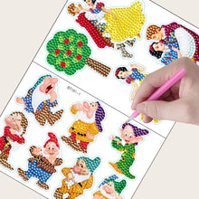 Load image into Gallery viewer, 2pcs DIY Diamond Painting Cartoon Stickers