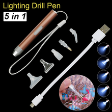 Load image into Gallery viewer, USB Charging Luminous Point Drill Pen Kit-Diamond Painting Tool