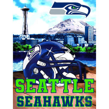 Load image into Gallery viewer, Seattle Seahawks/NFL-Full Drill Diamond Painting