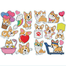 Load image into Gallery viewer, 2pcs DIY Diamond Painting Cartoon Stickers