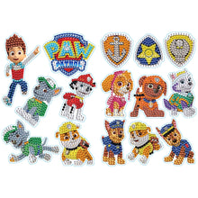 Load image into Gallery viewer, 2pcs DIY Diamond Painting Cartoon Stickers