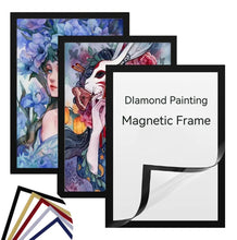 Load image into Gallery viewer, 3 Colors Self-Adhesive Magnetic Frame DIY Diamond Painting Frame