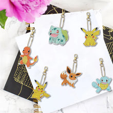Load image into Gallery viewer, 6pcs Cartoon Double-sided Keychain