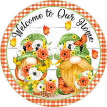 Load image into Gallery viewer, Garland Gnome-Full Round Diamond Painting-30x30cm