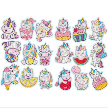 Load image into Gallery viewer, 2pcs DIY Diamond Painting Cartoon Stickers