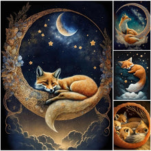 Load image into Gallery viewer, Fox-Full Round Diamond Painting-30x40cm
