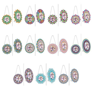 Mandala-Diamond Painting Hanging Mirror