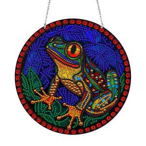 Animal-Double Sided Drill-Diamond Pendant