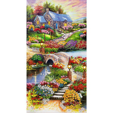 Load image into Gallery viewer, Country Style-Partial Special Diamond Painting-45x85cm

