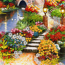 Load image into Gallery viewer, Country Style-Partial Special Diamond Painting-45x85cm
