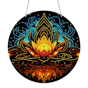 Animal-Double Sided Drill-Diamond Pendant