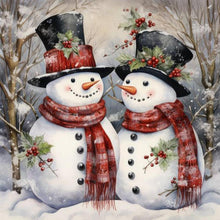 Load image into Gallery viewer, Christmas-Full Round Diamond Painting-30x30cm
