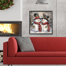 Load image into Gallery viewer, Christmas-Full Round Diamond Painting-30x30cm
