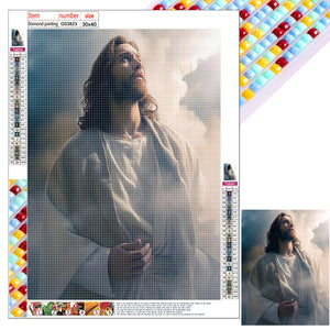 Jesus-Full Square Diamond Painting-30x40cm