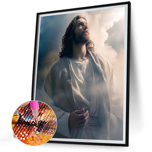 Jesus-Full Square Diamond Painting-30x40cm