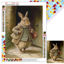 Load image into Gallery viewer, Rabbit-Full Square Diamond Painting-40x30cm
