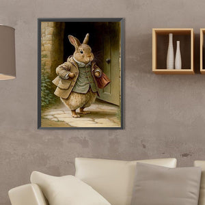 Rabbit-Full Square Diamond Painting-40x30cm