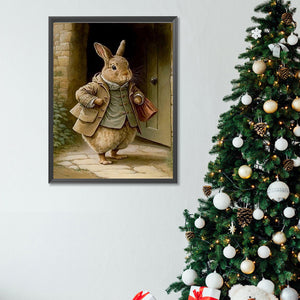 Rabbit-Full Square Diamond Painting-40x30cm