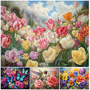 Bouquet-Full Square Diamond Painting-40x30cm