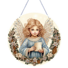 Load image into Gallery viewer, Angel Girl-Single Side Drill-Diamond Pendant
