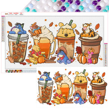 Load image into Gallery viewer, Winnie the Pooh-Full Round Diamond Painting-70x40cm-Large Size
