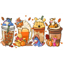 Load image into Gallery viewer, Winnie the Pooh-Full Round Diamond Painting-70x40cm-Large Size
