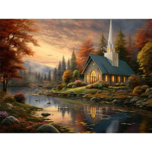 Load image into Gallery viewer, Mountain-Full Round Diamond Painting-40x30cm
