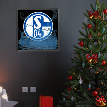 Load image into Gallery viewer, Schalke Logo-Full Round Diamond Painting-40x40cm
