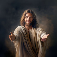 Load image into Gallery viewer, Jesus-Full Round Diamond Painting-30x30cm
