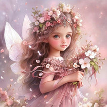 Load image into Gallery viewer, Fantasy Girl-Full Round Diamond Painting-50x50cm
