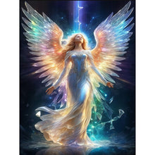 Load image into Gallery viewer, Angel Girl-Full Round Diamond Painting-30x40cm
