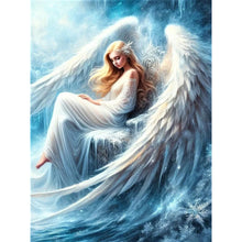 Load image into Gallery viewer, Angel Girl-Full Round Diamond Painting-30x40cm
