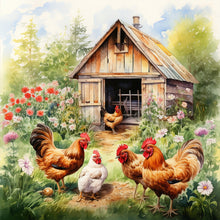 Load image into Gallery viewer, Animal-Full Round Diamond Painting-30x30cm
