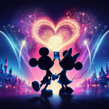 Load image into Gallery viewer, Mickey-Full Round Diamond Painting-30x30cm
