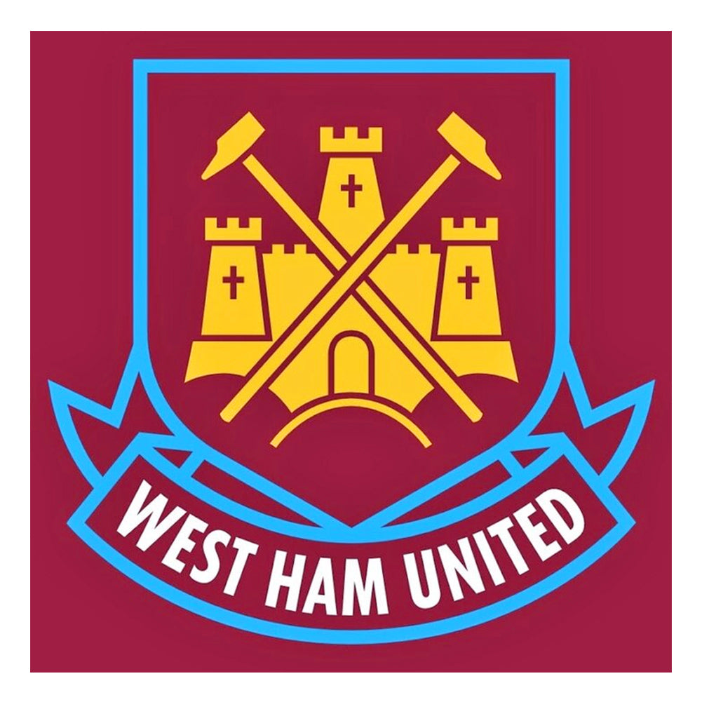 West Ham United logo-Full Round Diamond Painting-30x30cm