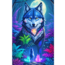 Load image into Gallery viewer, Aurora Animal-Full Round Diamond Painting-40x60cm-Large Size
