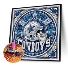 Load image into Gallery viewer, Cowboy-Full Round Diamond Painting-30x30cm

