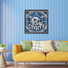 Load image into Gallery viewer, Cowboy-Full Round Diamond Painting-30x30cm
