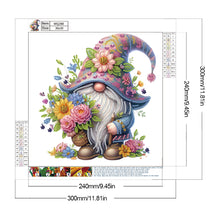 Load image into Gallery viewer, Flower Gnome-Partial Special Diamond Painting-30x30cm
