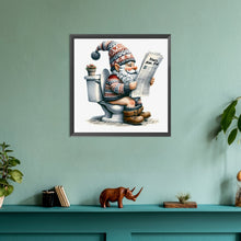 Load image into Gallery viewer, Gnome-Full Round Diamond Painting-30x30cm
