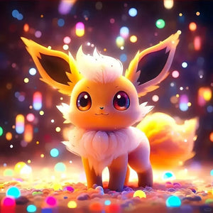 Pokemon-Full Round Diamond Painting-30x30cm