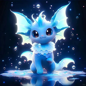 Pokemon-Full Round Diamond Painting-30x30cm