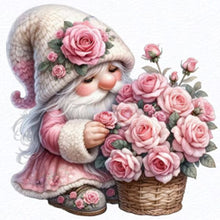 Load image into Gallery viewer, Gnome-Full Round Diamond Painting-30x30cm
