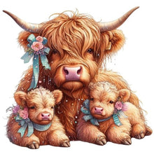 Load image into Gallery viewer, Animal Yak-Full Round Diamond Painting-30x30cm
