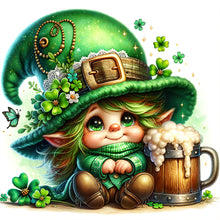 Load image into Gallery viewer, Gnome-Full Round Diamond Painting-30x30cm
