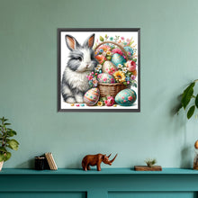 Load image into Gallery viewer, Rabbit-Full Round Diamond Painting-30x30cm
