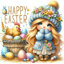 Load image into Gallery viewer, Easter Gnome-Full Round Diamond Painting-30x30cm

